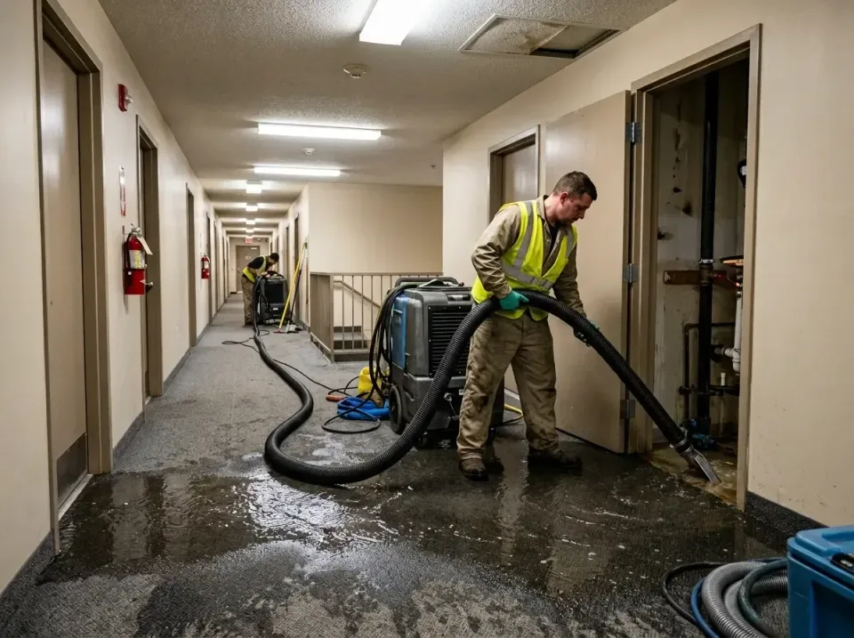 multi-unit-apartment-hallway-f-005 — frequently asked questions, Emergency Burst Pipe Water Extraction & Removal in Alice, TX